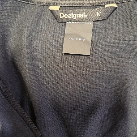 Desigual Women's‎ Ts_MASI T-Shirt Black size M - Picture 6 of 9